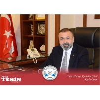 ATSO MECLİS BAŞKANI TEKİN 8 MART DÜNYA KADINLAR GÜNÜNÜ KUTLADI